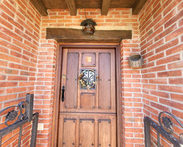 Casa 1 habitación: puerta de entrada